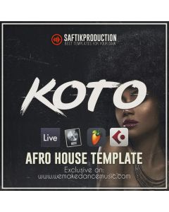 Koto - Afro House Template for Ableton Live, Logic ProX, FL Studio, Cubase