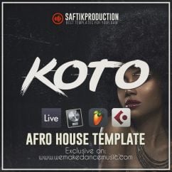 Koto - Afro House Template for Ableton Live, Logic ProX, FL Studio, Cubase